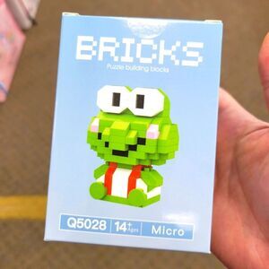 Brand New Keroppi Bricks Lego FigureSealed in box